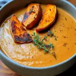 Roasted Italian Sweet Potato Soup