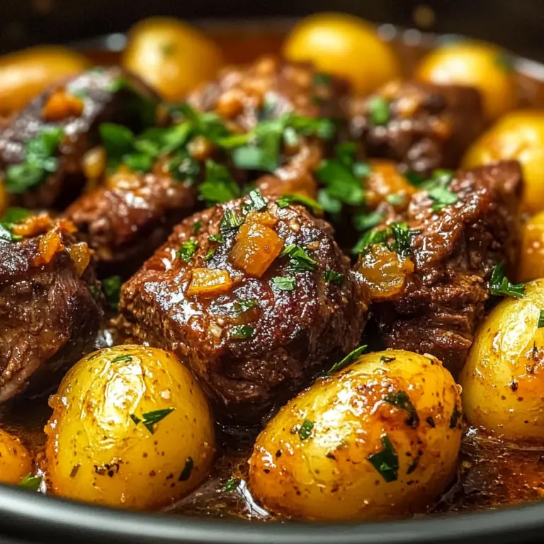 Slow Cooker Garlic Butter Beef