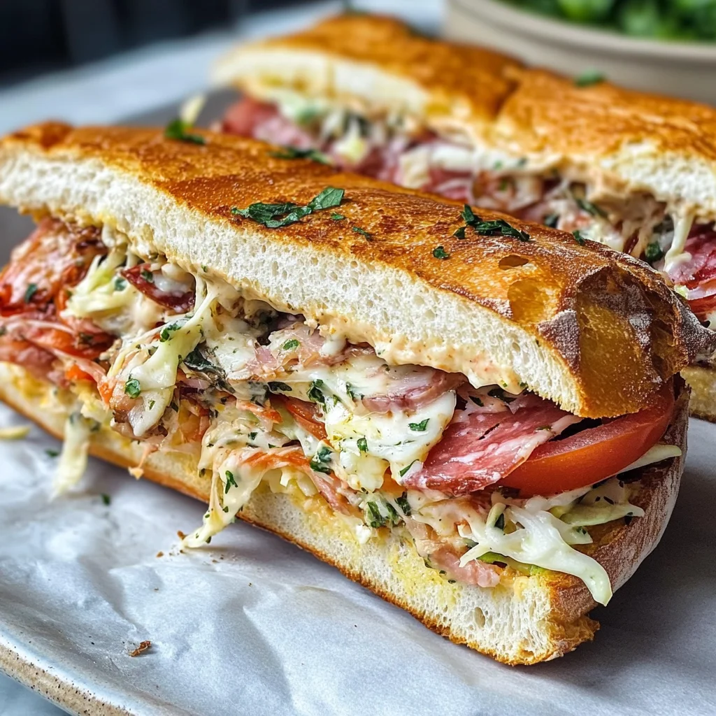 The Ultimate Gourmet Ciabatta Sandwich