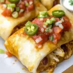 Baked Chicken Chimichanga