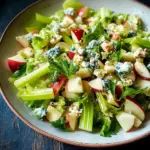 Celery Salad With Apples and Blue Cheese