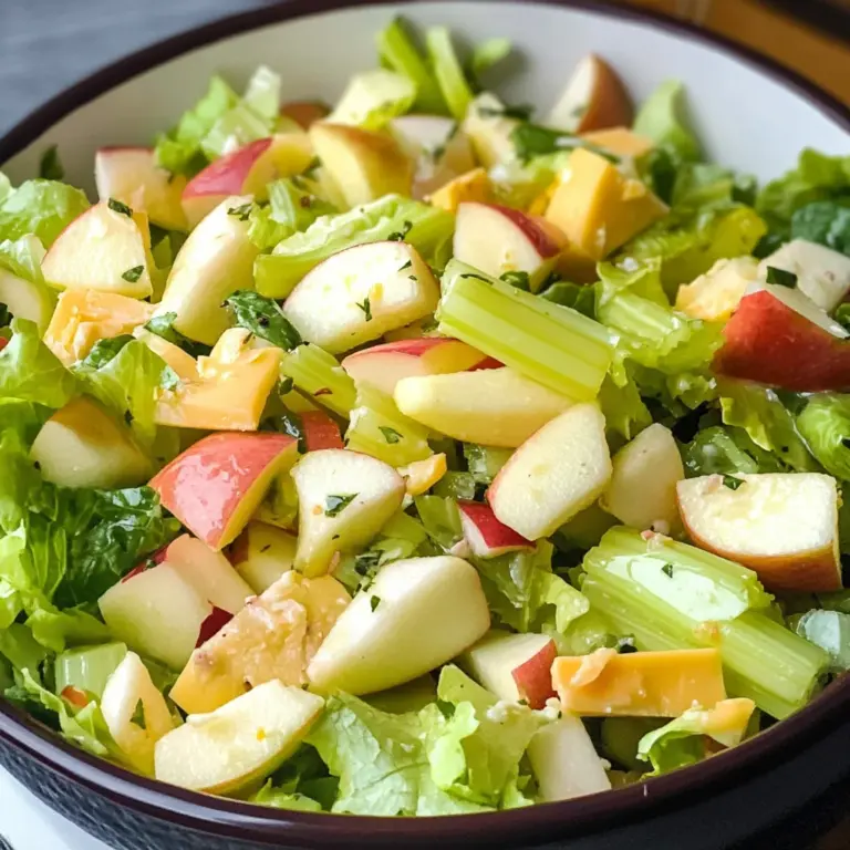 Celery and Apple Salad