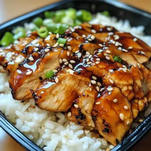 Chicken Teriyaki and Rice
