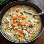 Crack Chicken and Rice Soup