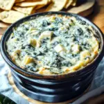 Crock Pot Spinach Artichoke Dip