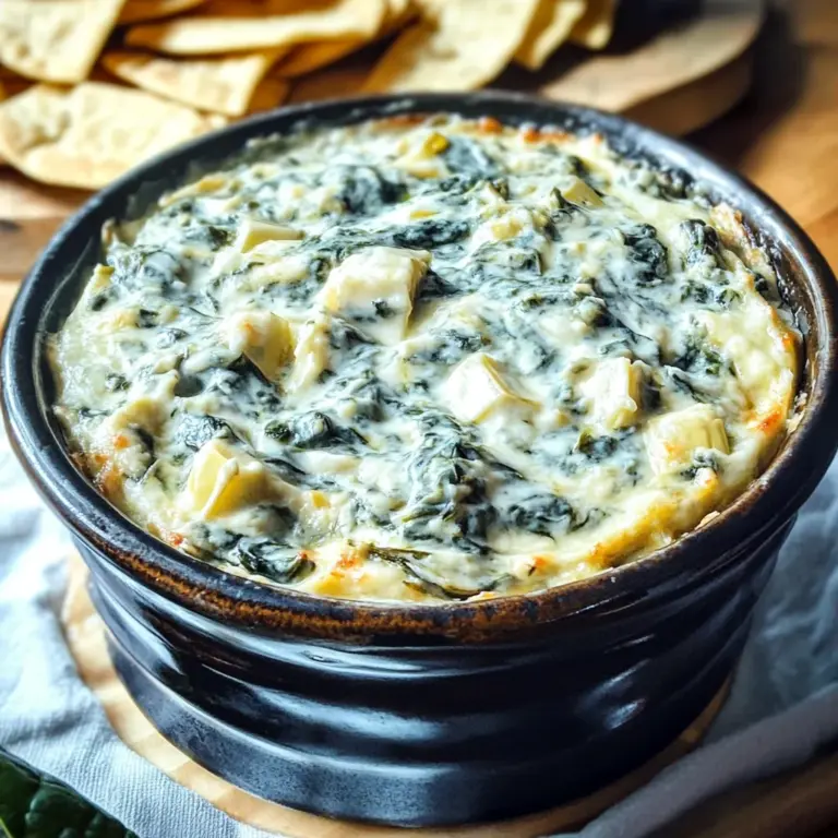 Crock Pot Spinach Artichoke Dip
