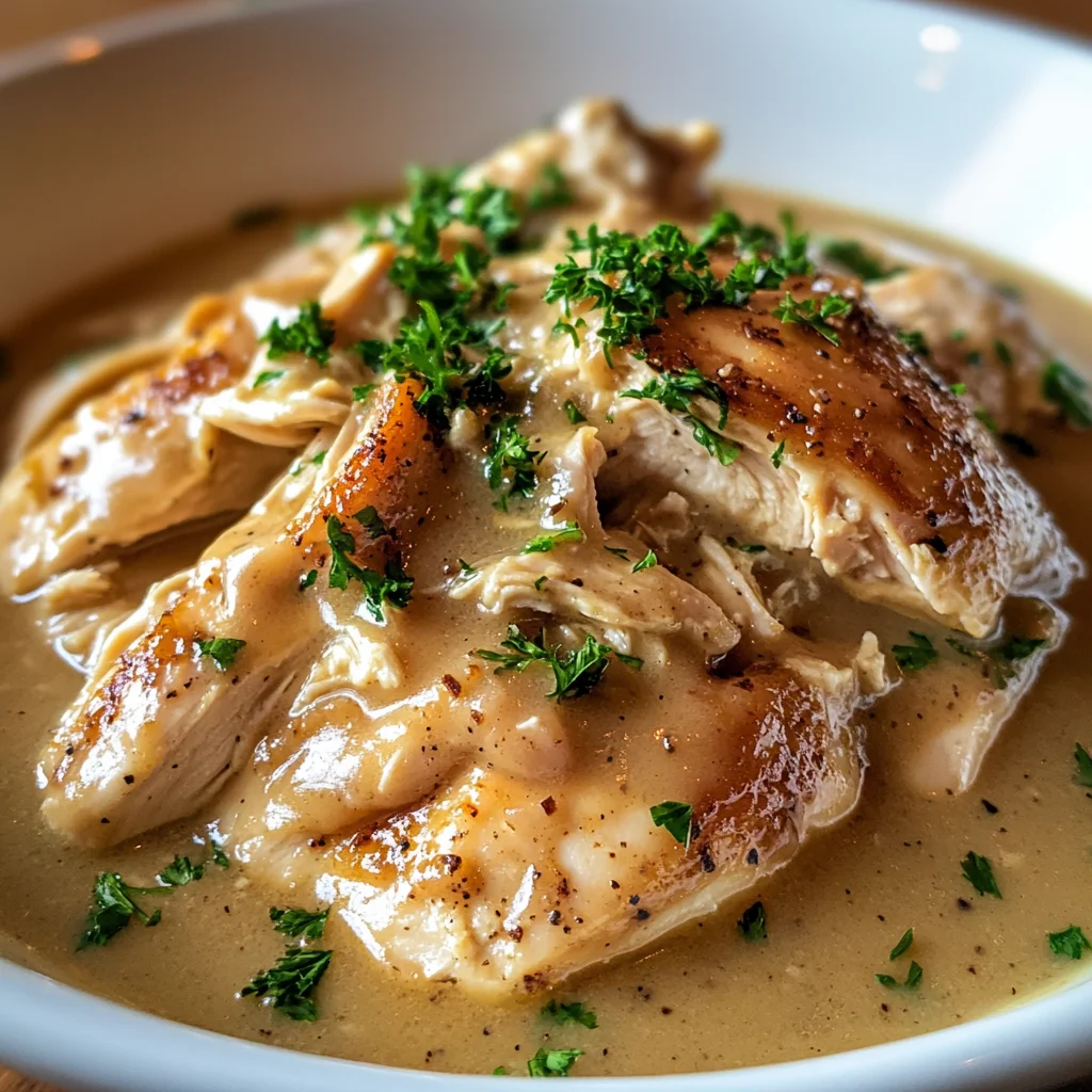 Crockpot Chicken And Gravy