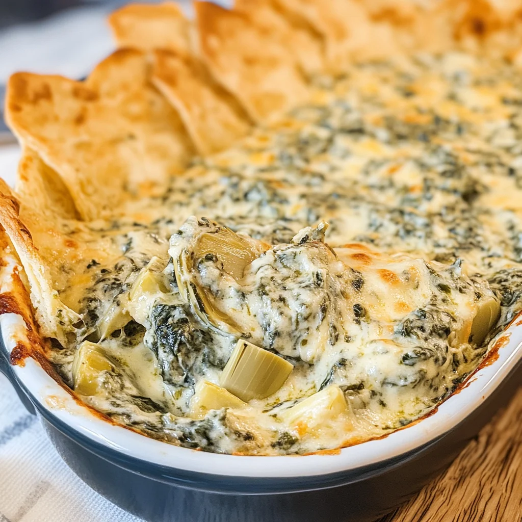 Crockpot Spinach Artichoke Dip