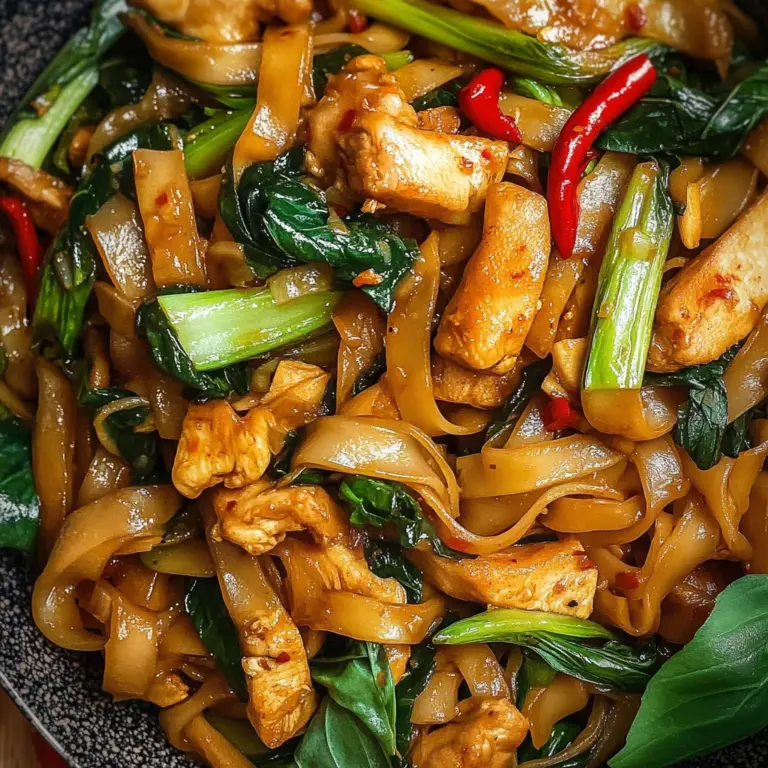 Drunken noodles