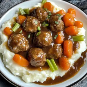 Easy Frozen Meatball Pot Roast (Slow Cooker Dinner Recipe)