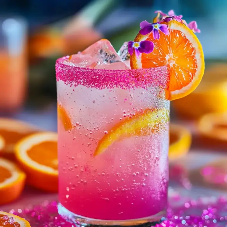 Electric Flamingo Drink