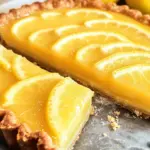 French Lemon Tart W/ Lemon Curd
