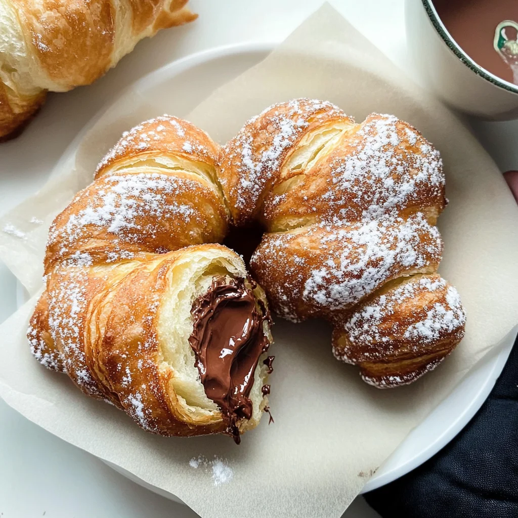 Fried Croissant Beignets