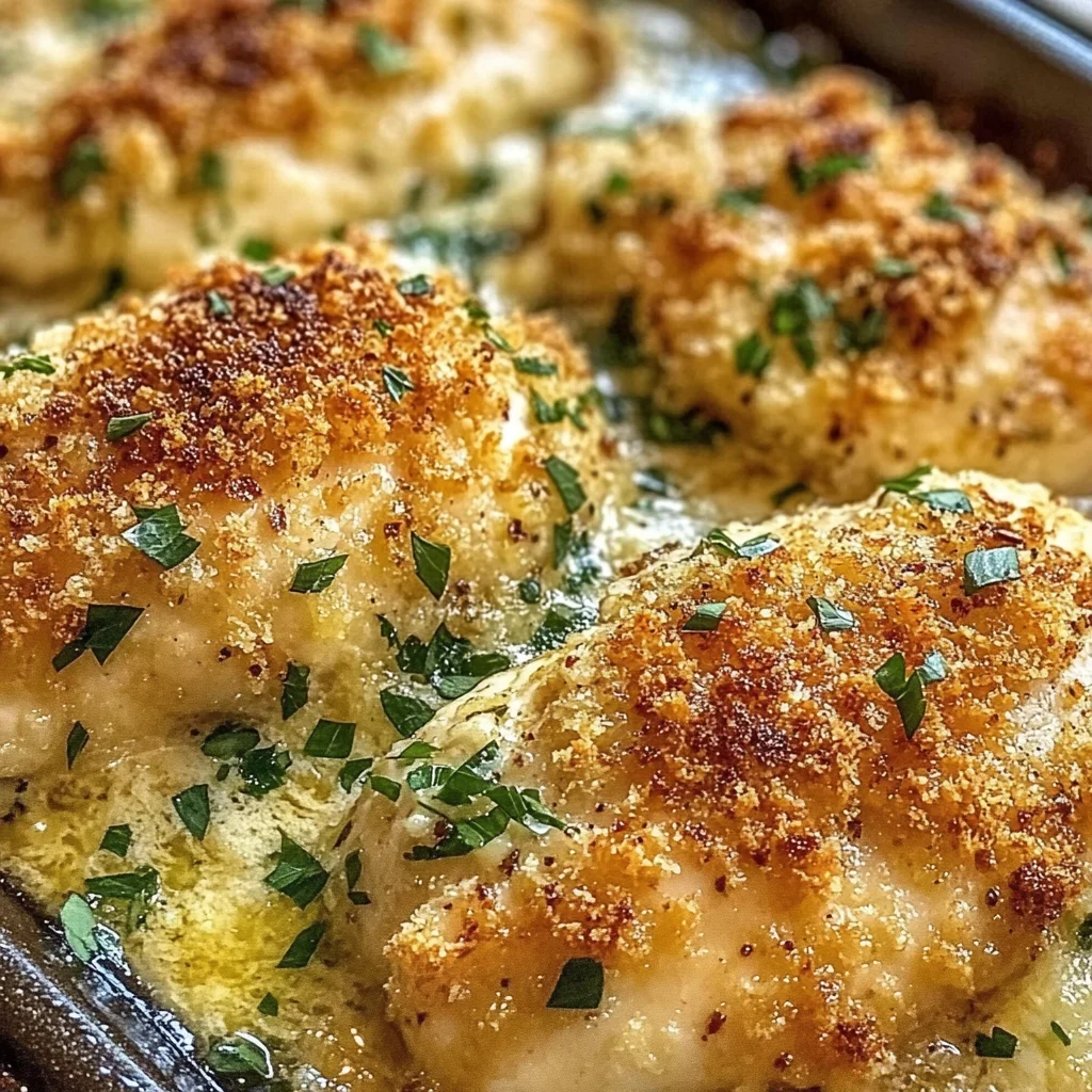 Garlic Parmesan Chicken Bake
