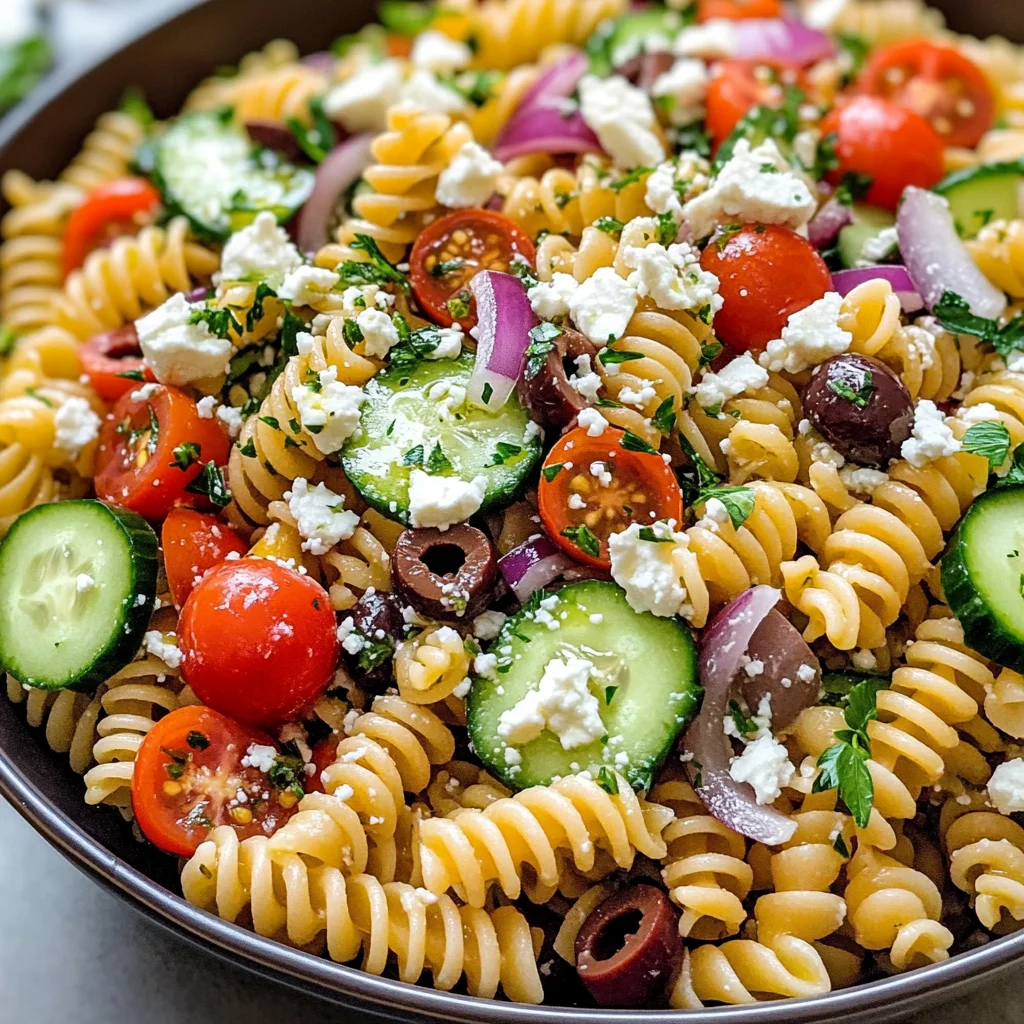 Greek Pasta Salad