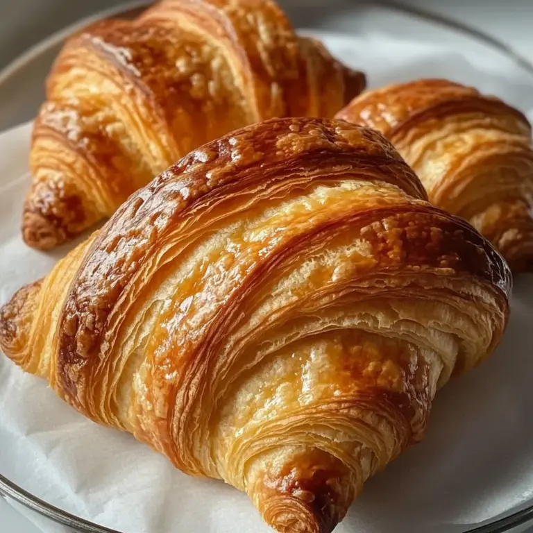 Homemade French Croissant Recipe