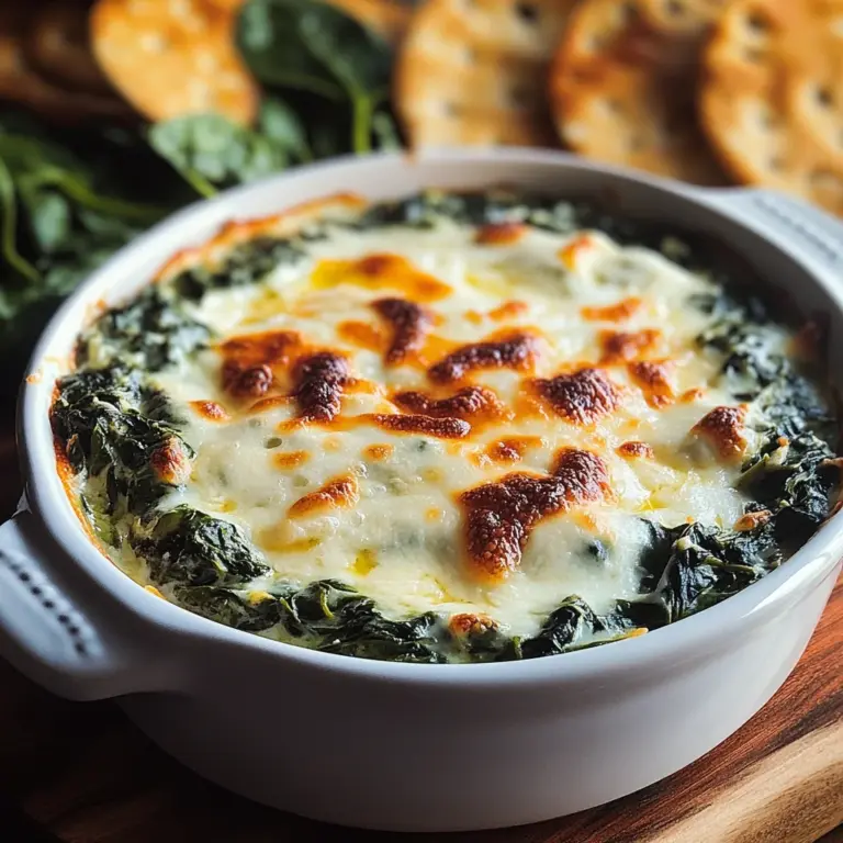 Irresistible Hot Spinach Dip Recipe