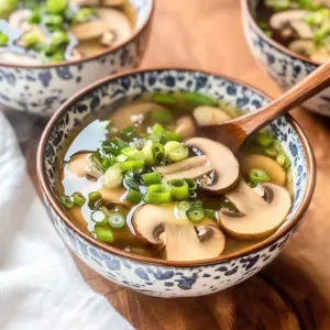 Japanese Clear Onion Soup