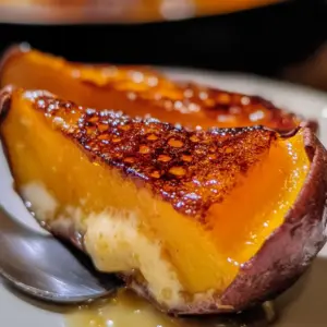 Japanese Sweet Potato Crème Brûlée