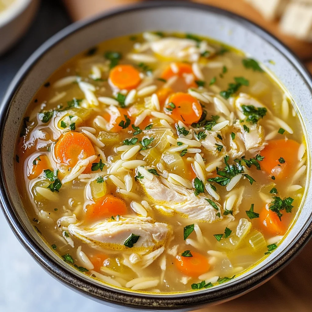 Lemon Chicken Soup Recipe
