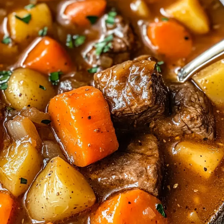 Old Fashioned Beef Stew