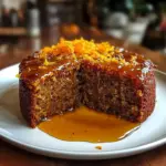 Orange & Cardamom Date Cake with Honey Drizzle