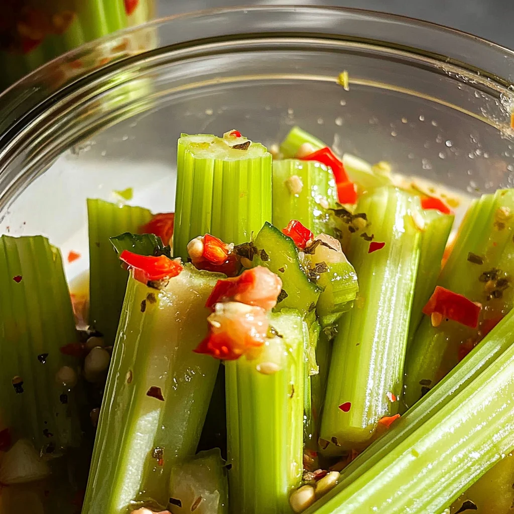 Pickled celery