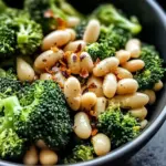 Roasted Broccoli and White Beans: A Nutritious Delight