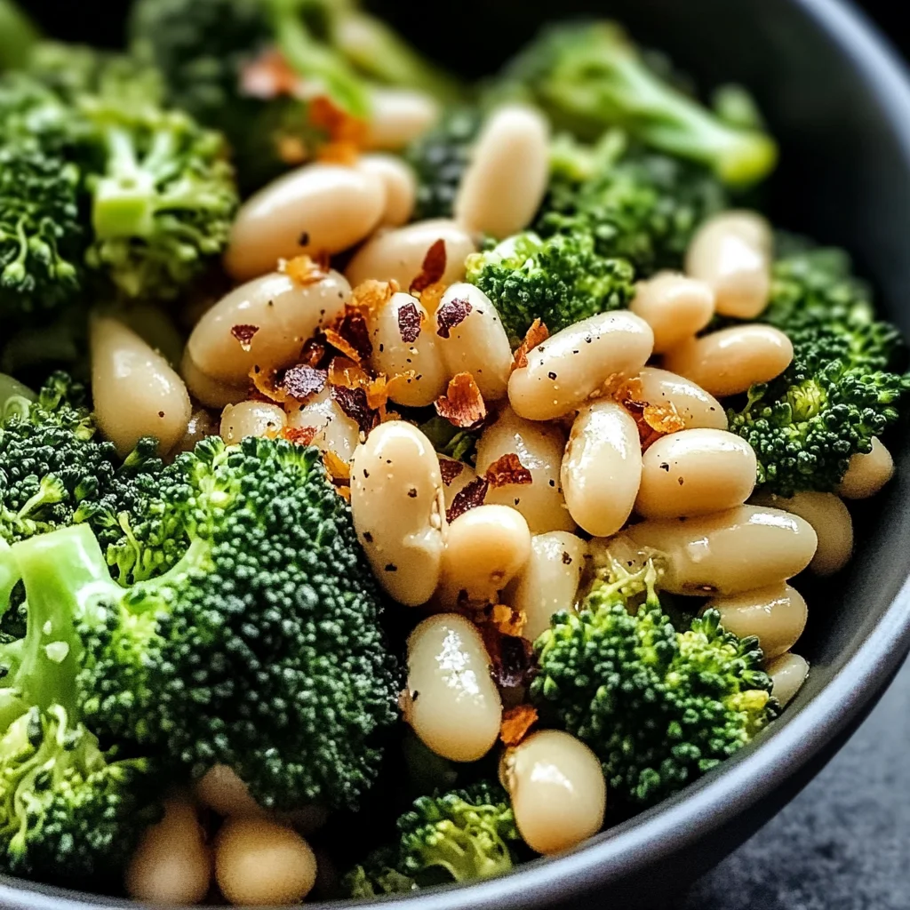 Roasted Broccoli and White Beans: A Nutritious Delight