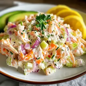 Salade Crabe Crémeuse