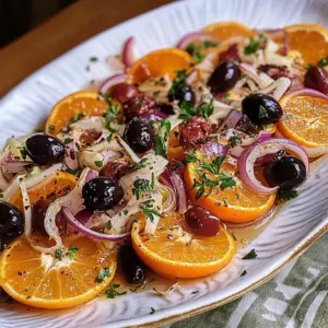 Sicilian Orange Salad (Insalata di Arance)