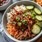Slow Cooker Pulled beef Bowls Recipe