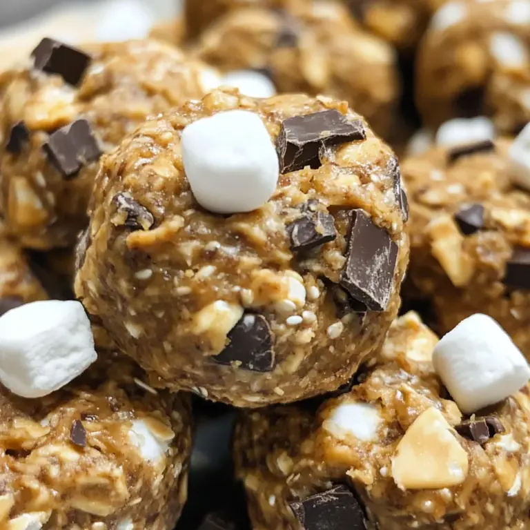 S'mores Energy Bites
