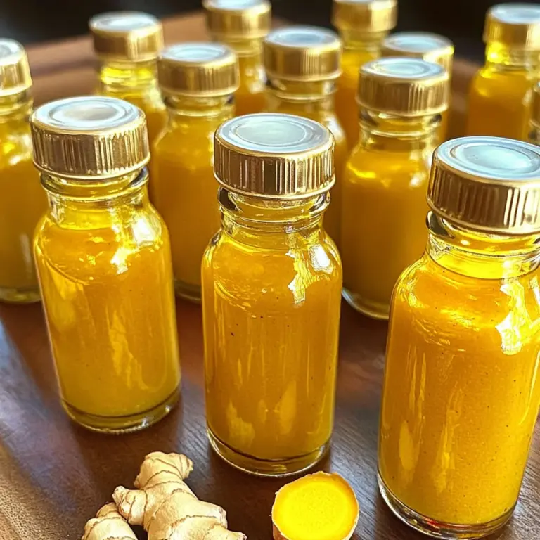 Spicy Ginger Wellness Shots