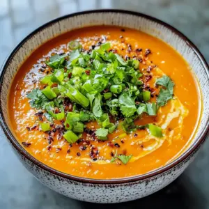 Spicy Miso Carrot Soup: Your Cozy Vegan Comfort Bowl