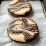 Vietnamese Coffee Marble Cookies