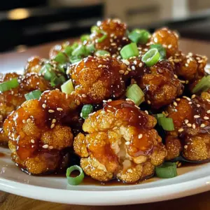 Amazing Sticky Honey Garlic Cauliflower in 5 Steps