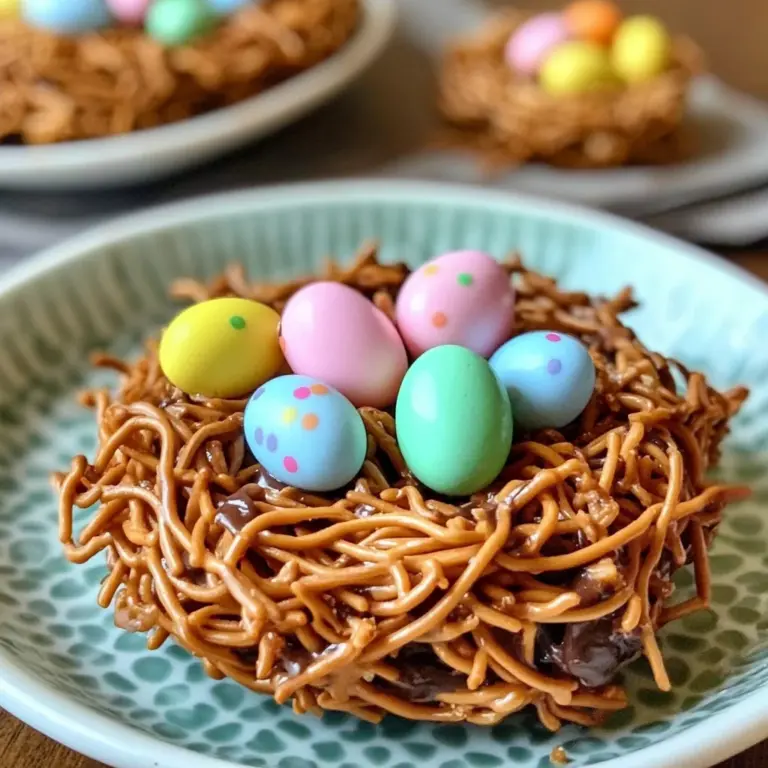 Bird Nest Haystack Cookie