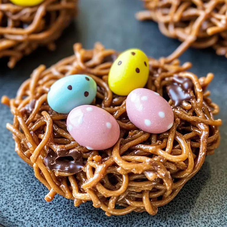 Birds Nest Cookies