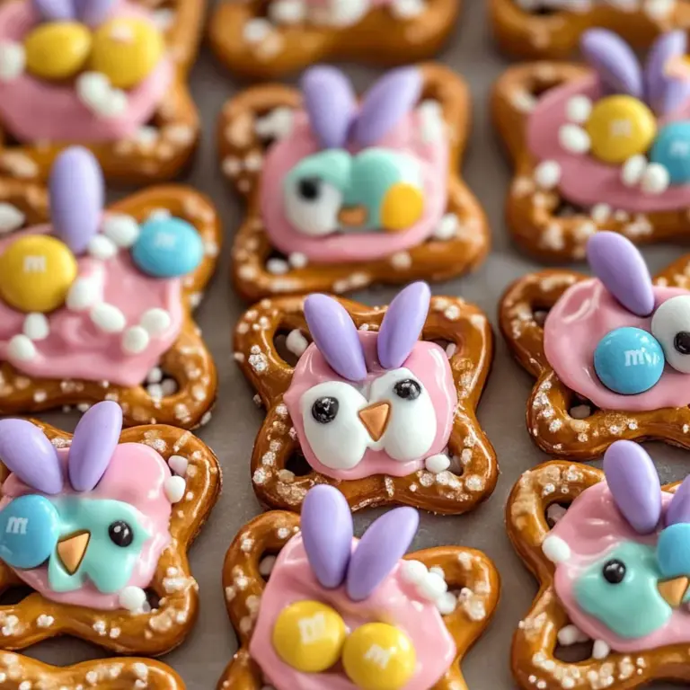 Bunny Pretzels