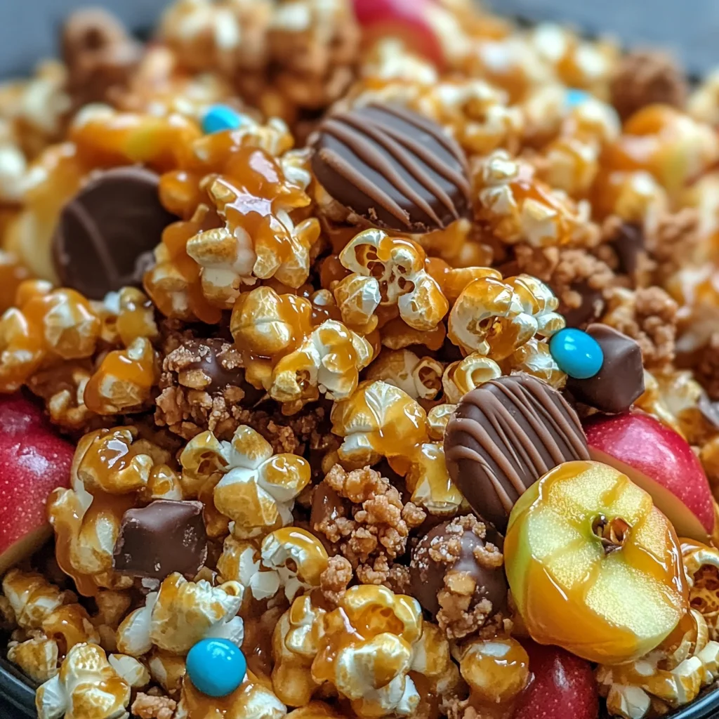 Caramel Apple Popcorn Mix