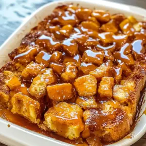 Caramel Overnight French Toast Casserole