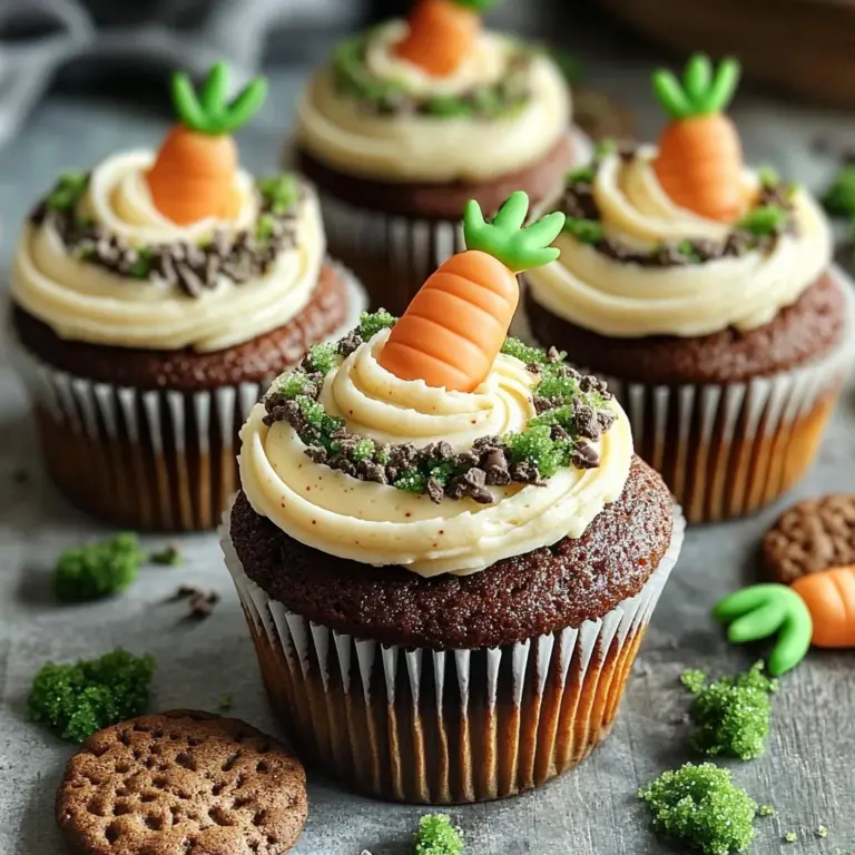 Carrot Patch Cupcakes