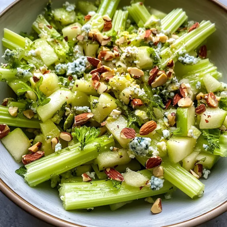 Celery Apple Pistachio Salad