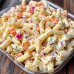 Cheddar Sour Cream Macaroni Salad Recipe