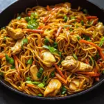 Chicken Chow Mein with the Best Chow Mein Sauce