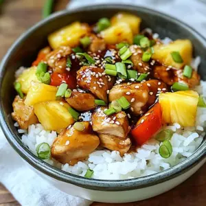 Chicken Teriyaki Pineapple Bowl: An Amazing Ultimate Recipe
