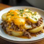 Crockpot chicken hamburger Potato Casserole