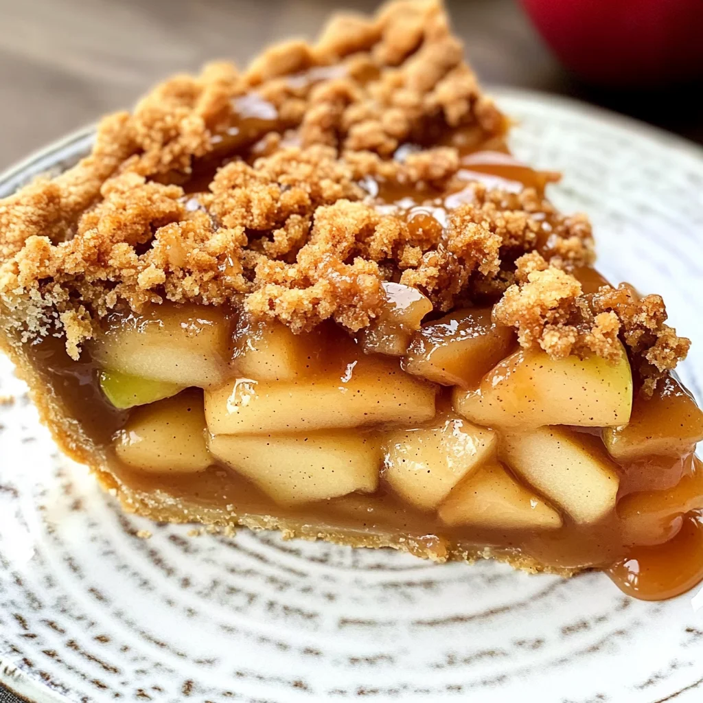Disney’s Apple Caramel Pie