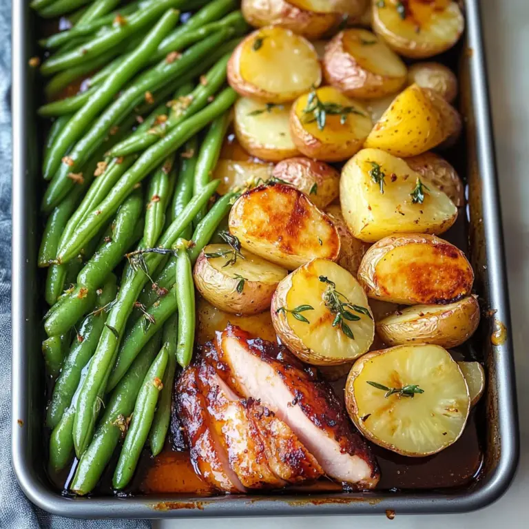 Easy Easter Dinner on a Sheet Pan